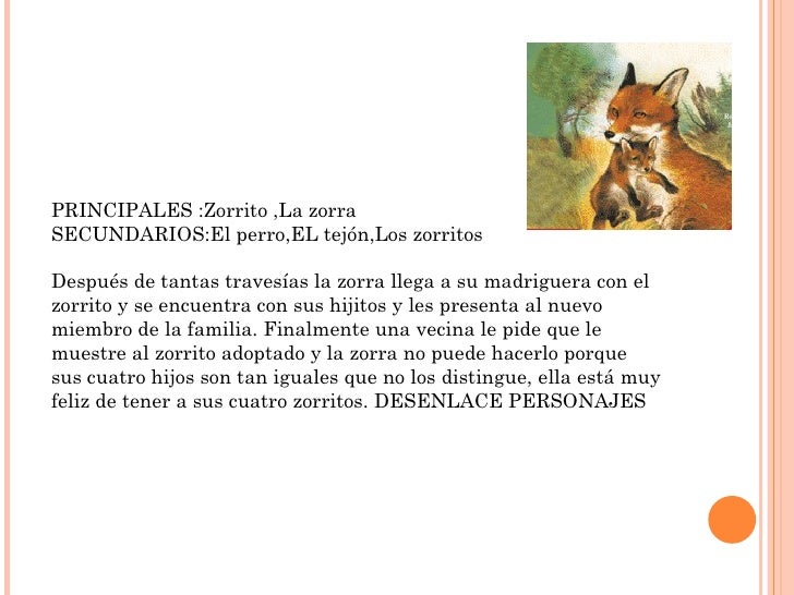 descargar el zorrito abandonado
